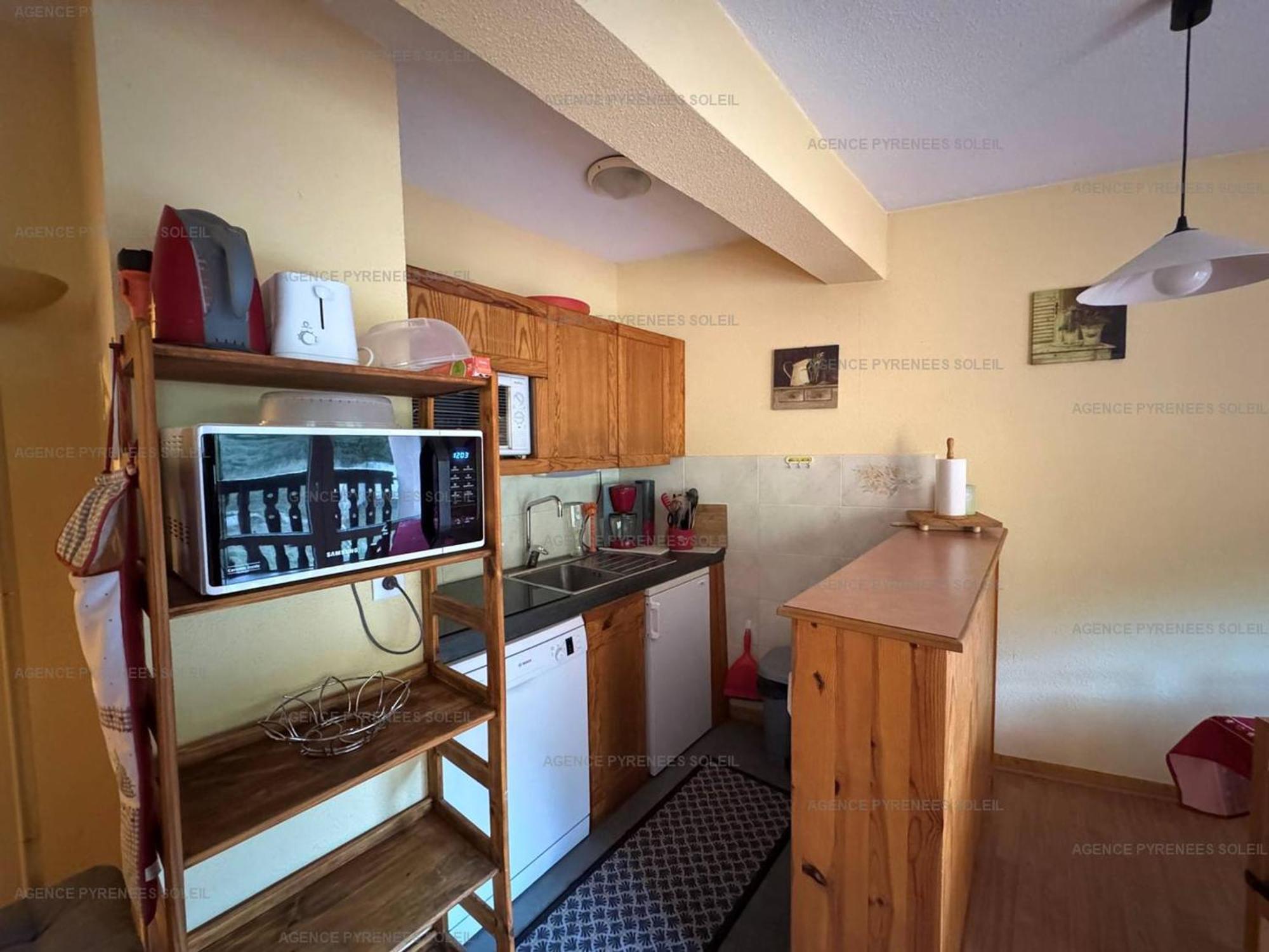 Appart 6 Pers Aux Pieds Des Pistes Avec Balcon, Wifi, Parking - Fr-1-295-183 Les Angles  Exterior photo